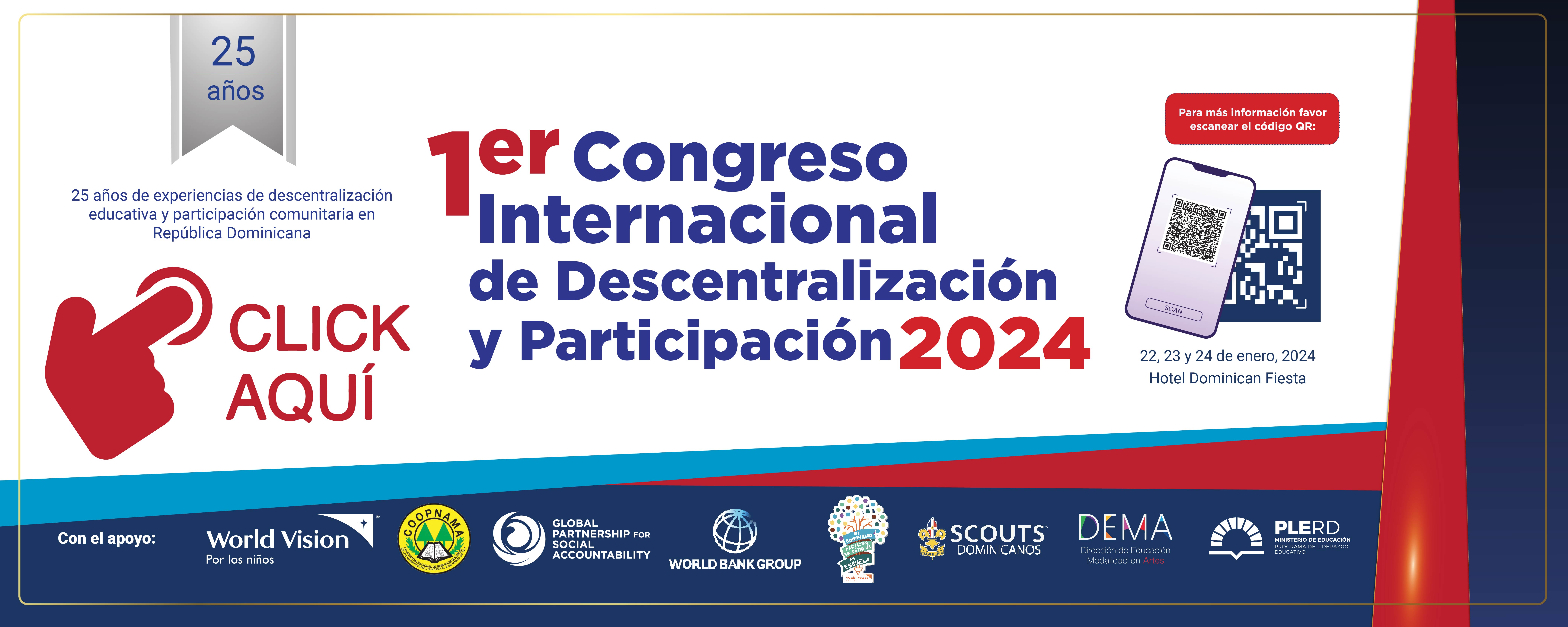 Primer congreso de descentralización 2024