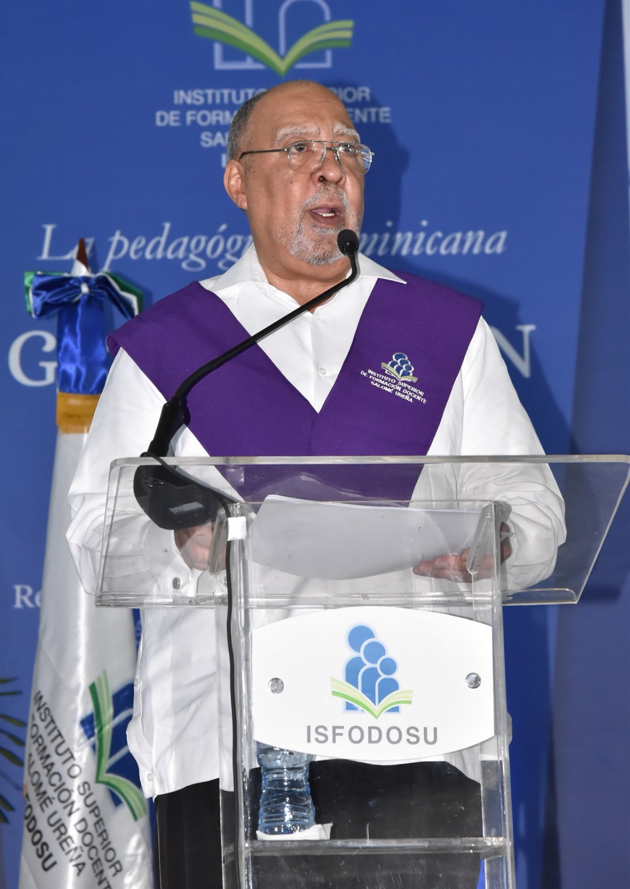  imagen Rector del ISFODOSU, doctor Julio Sánchez Maríñez 