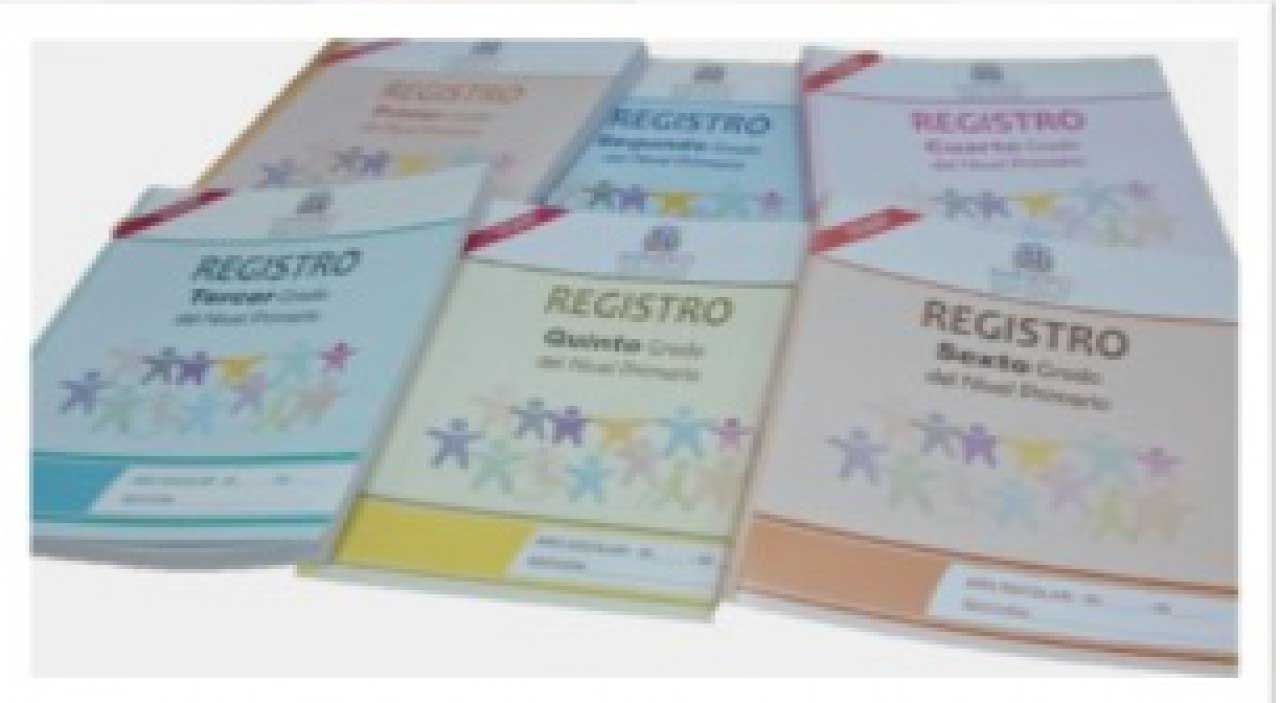  imagen Fotografia de los Registros de Grado de los niveles Inicial, Primario, Segundario y Educación de Adultos. 