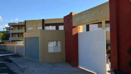  imagen Presidente Danilo Medina pone en manos de la comunidad educativa de Pantoja, un moderno liceo de 30 aulas que beneficiará a 945 jóvenes  