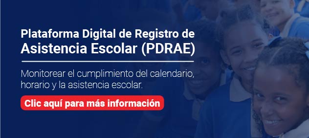 Plataforma digital de registro de asistecia escolar (PDRAE)
