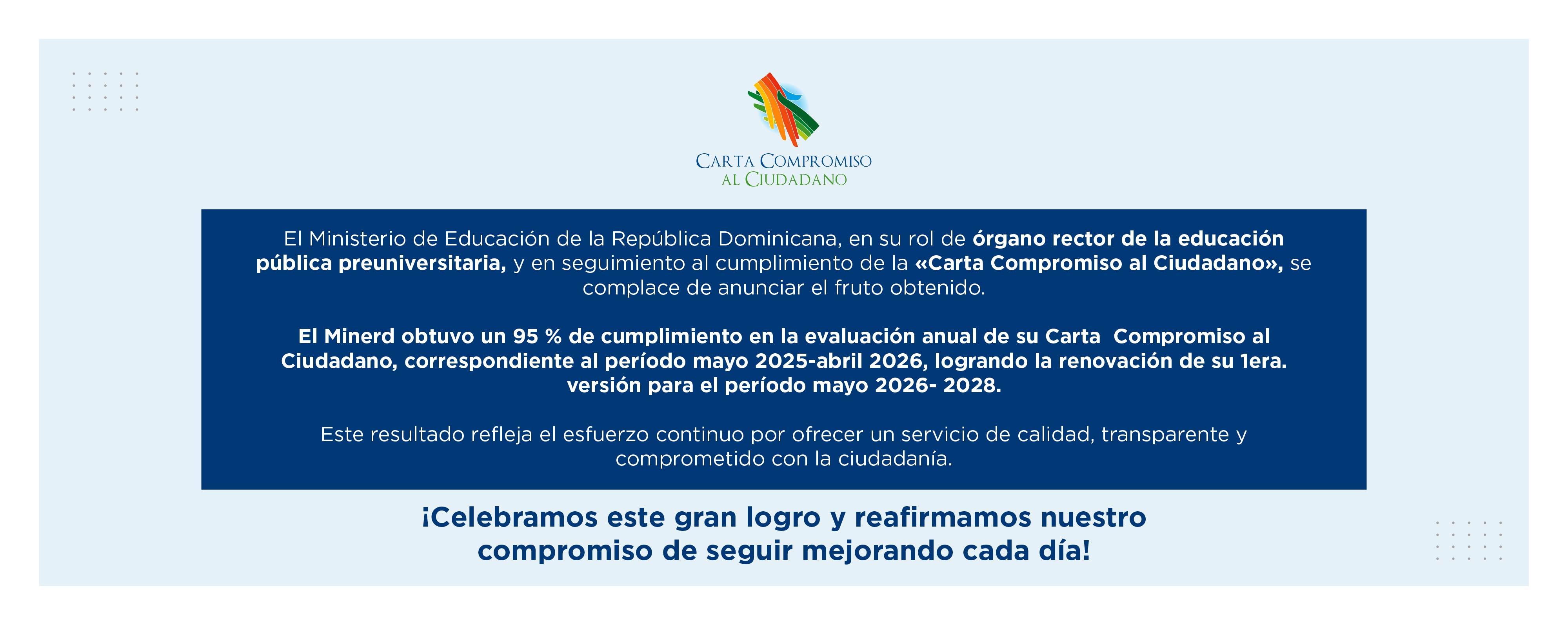 Resultados Carta Compromiso