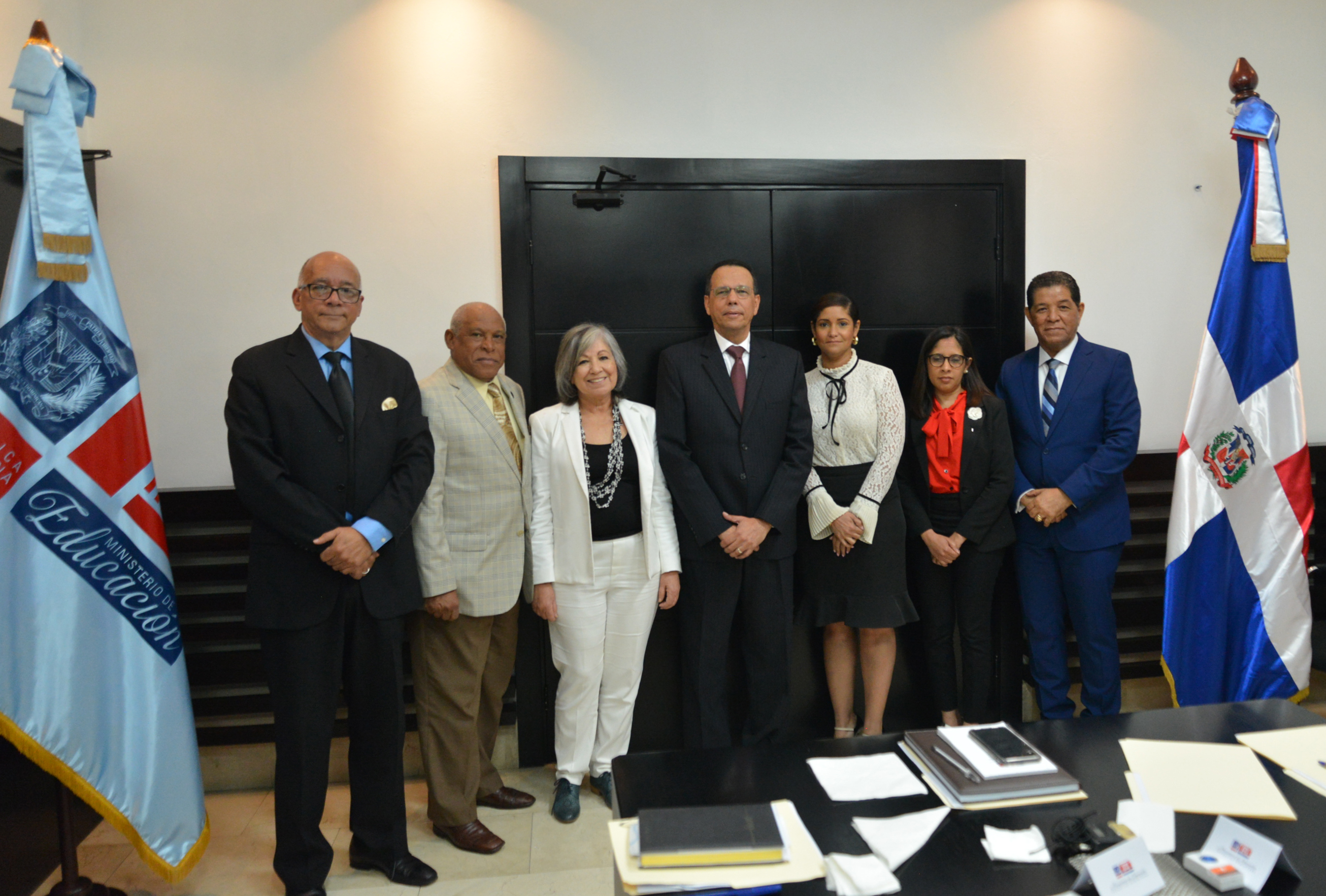  imagen Reuni&oacute;n de directivos del Ministerio de Educaci&oacute;n y Colegio Dominicano de Periodistas&nbsp; 