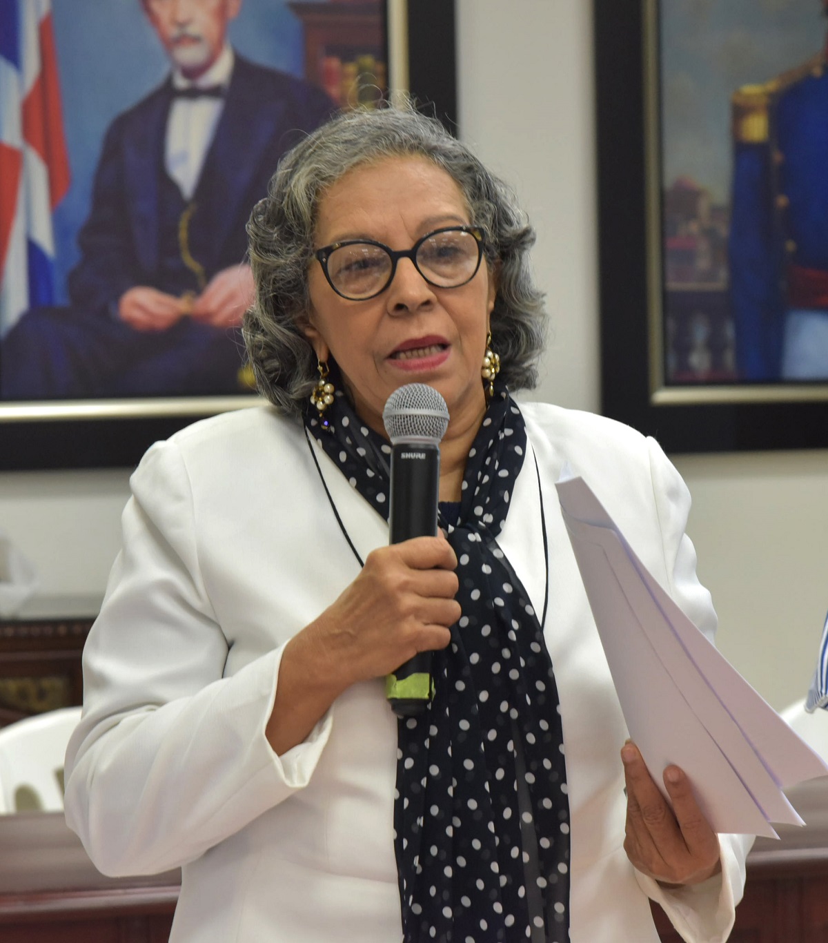 imagen La directora general del Subsistema de Educaci&oacute;n de Personas J&oacute;venes y Adultas del Ministerio de Educaci&oacute;n (MINERD), Miriam Camilo 