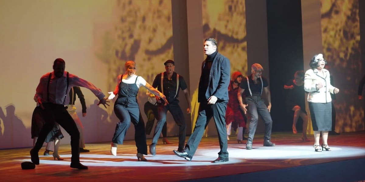  imagen Escenas del musical Mariposa de Acero 
