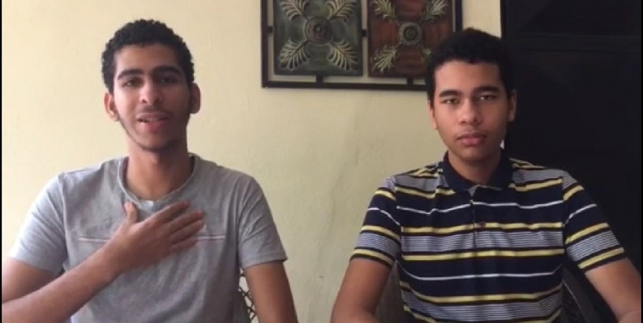  imagen Los hermanos Rodríguez Then, estudiantes de 6to y 5to grados de Informática 