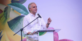  imagen Ministro de educaci&oacute;n Luis Miguel De Camps participando en el XXVIII Encuentro de L&iacute;deres del Sector Agropecuario. 