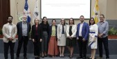  imagen La viceministra de Educaci&oacute;n, Ancell Scheker participando en el seminario para fortalecer la educaci&oacute;n t&eacute;cnico-profesional en la Rep&uacute;blica Dominicana. 
