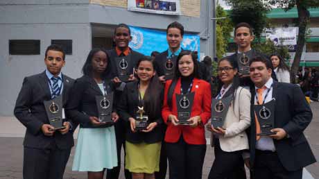  imagen Reconocen estudiantes dominicanos en Modelo de la ONU en México 
