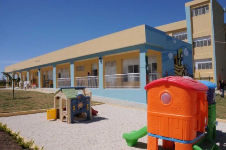 imagen Escuela acondicionada y limpia, preparada paa reinicio de jornada escolar 2020. 